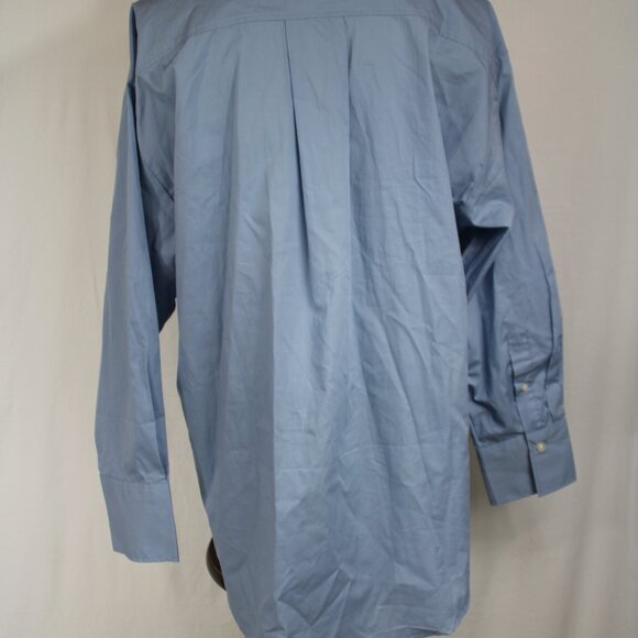 H&M Shirt Women's S Blue Button Up Collared Long Sleeve Cotton Casual Oversized - Picture 4 of 9